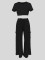 Fashion leisure sports two-piece set