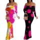 Temperament commuting fashionable one neck women's dress