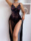 Sexy lingerie with mesh and lace (including T-pants)