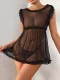 Sexy lingerie with mesh and lace (including T-pants)