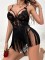 Sexy lingerie with mesh and lace (including T-pants)