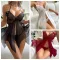 Sexy lingerie with mesh and lace (including T-pants)