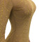 Fashionable New Product Sexy Nightclub Hot Diamond Mesh Transparent Long Sleeve Dress