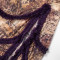 Wholesale of European and American style spaghetti strap hollow pleated lace slit dresses