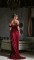 New strapless solid color dress, long skirt