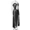 Wholesale of European and American style suspender, hollowed out lace, pleated slit dress