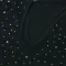 Hot stamping single shoulder hollow bead decoration hip dress