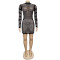 Women's Fashion Hot Diamond Nightclub Dress Women's Dress