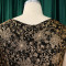 Fashionable temperament, slim fit, sexy banquet dress, long skirt, one shoulder hot stamping dress