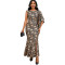 Fashionable temperament, slim fit, sexy banquet dress, long skirt, one shoulder hot stamping dress