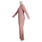 Tight flared pants striped long casual suit