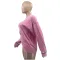 Winter new sweater knitted sweater embroidered V-neck top