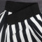 Fashion striped casual long sleeved round neck top two-piece set