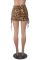 Super elastic sexy girl nightclub hip hugging mini skirt