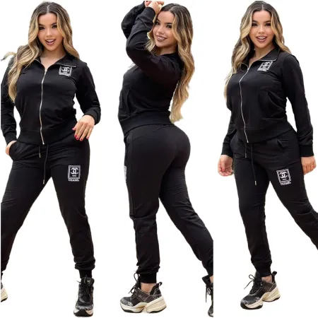 Autumn and Winter Fashion Leisure Sports Long Sleeve Set Two piece New Style