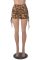 Super elastic sexy girl nightclub hip hugging mini skirt