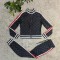 Autumn and Winter New Fashionable Casual Printed Zipper Sports Set