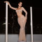 Hot selling women's sexy rhinestone top mermaid skirt dress set