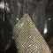 Fashion Diamond Women's Nightclub Low cut Bareback Sparkling Diamond Chain Strap Deep V Umbilical Tank Top
