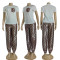 Fashionable casual pants, ankle tied loose pants, and trendy pants set