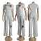 Autumn and Winter New Fashionable Casual Printed Pants Set