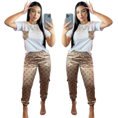 Fashionable casual pants, ankle tied loose pants, and trendy pants set