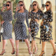 Professional fashion temperament two-piece belt casual trend set skirt