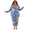Cross border plus size women's one shoulder long sleeved button fit long dress