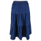 Large size women's new denim casual long skirt