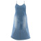 Large size women's new denim camisole long dress