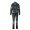 Autumn and winter women's top zipper placket half high collar long sleeved pants casual set