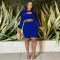 Solid color sports vest, long sleeved set, shorts set 3-piece set