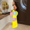 Fashion women's solid color floral dress long skirt