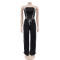 Fashion women's solid color sleeveless two-piece set new style