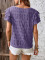 Spring and summer new round neck double ruffle sleeves casual top for women