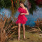 Tailored banquet slim fit hip hugging evening gown two-piece set