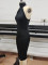 Summer round neck sleeveless sequined slim fit sexy hip hugging dress