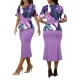 Sexy and fashionable digital printed short sleeved white-collar women's dress
