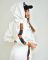 Autumn and Winter New Fashionable Embossed Zipper Hoodie Set