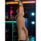 Fashion women's lace rhinestone deep V-sleeveless dress