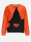 Halloween fashion round neck long sleeved printed casual T-shirt sweatshirt