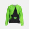 Halloween fashion round neck long sleeved printed casual T-shirt sweatshirt