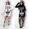 Printed Bag Hip Skirt Strap Socks Set