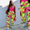 Fashionable classic work pants with multiple pockets camouflage work pants and waist belt