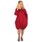 Bubble skirt long sleeved T-shirt lantern skirt short sleeved