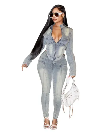 Fashion stretch pants set
