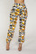 Fashionable classic work pants with multiple pockets camouflage work pants and waist belt