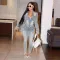 Fashion stretch pants set