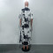 Vacation style landscape print loose casual lapel women's short sleeved dress
