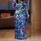 Autumn and winter printed large swing folding skirt set (excluding belt)
